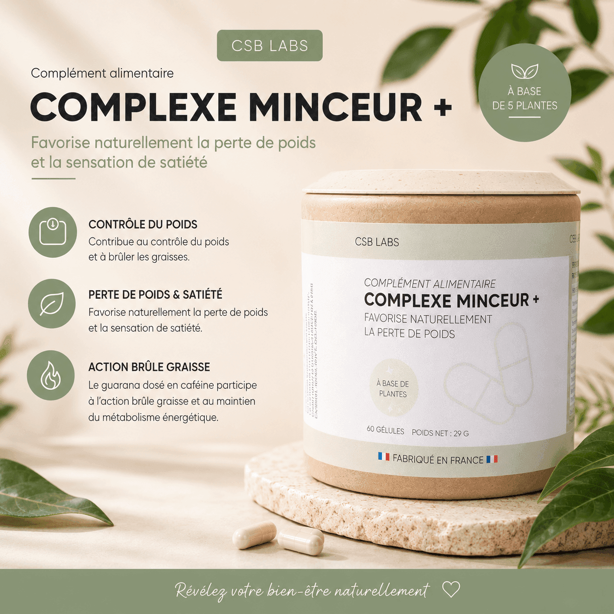 Photo 2 du produit Complexe Minceur | CSB LABS